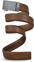 Mission Belt Men's Leather Ratchet Belt, 40mm Metal Collection