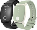 EmeTerm Explore Classic FDA-Cleared Galaxy Black and Mint Green Anti-Nausea Wristband IP67 Waterproof Morning Motion Travel Sickness Vomit Relief Rechargeable No Gel Drug Free Without Side Effects