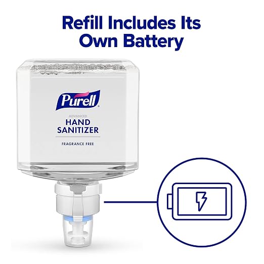 PURELL ES8 Dispenser Floor Stand with ES8 Automatic Dispenser, Graphite (Pack of 1) - 7218-DS