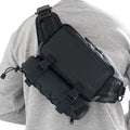 Anti Theft Sling Crossbody Bag, Design for Travel, 6L, TSA lock, waterproof, secure storage, compact, stylish