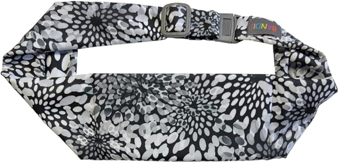 BANDI Running Belt for Women & Men – USA Made No-Bounce Adjustable Waist Pack & Secure Fanny Pack – Fits All Phones, Gels & Essentials – Zipper-Free, Medical Device Friendly