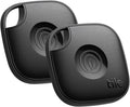 Life360 Tile - Bluetooth Tracker, Keys Finder and Item Locator for Keys, Bags and More. Phone Finder. Both iOS and Android Compatible. 2-Pack (Black)
