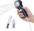 Portable Electric Bidet for Travel | Handheld Rechargeable Travel Bidet with 5 Spray Modes | Compact Personal Hygiene Solution for Camping, Hotel, Postpartum Care & Baby (Black)