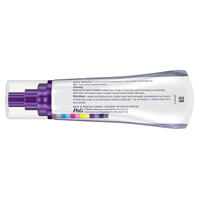 Crest 3DWhite Brilliance Deep Stain Remover Brilliant White Toothpaste - 3.1oz/2pk