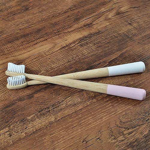 New 5-Pack Bristles Toothbrush Eco Friendly Tooth Brush Biodegradable