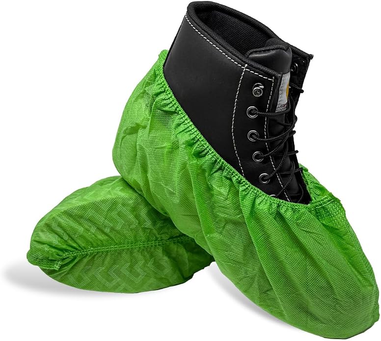 ShuBee Original Disposable, Extra-Large Boot and Shoe Covers, Thicker & Stronger, Durable Protection for Floors - 50 Pairs