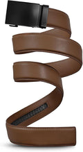 Mission Belt Men's Leather Ratchet Belt, 40mm Metal Collection