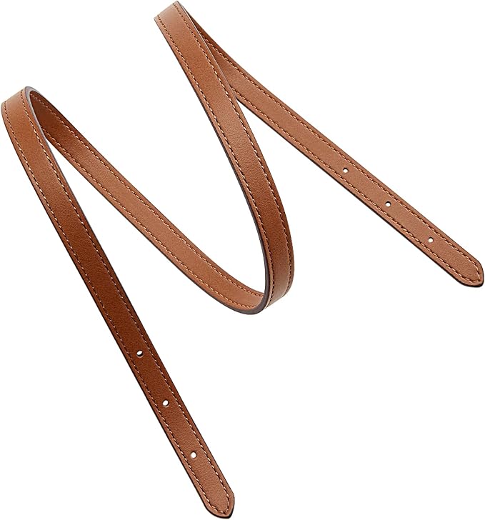 Jiesinlov 2 Pcs Bag Microfiber Leather Strap Replacement Shoulder Straps for Mollie 25 Tote Handbag(Brown)
