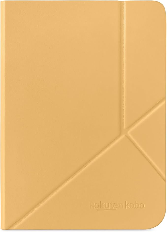 Kobo Clara Colour eReader (White) with Case Bundle (Butter Yellow SleepCover, Case Bundle)