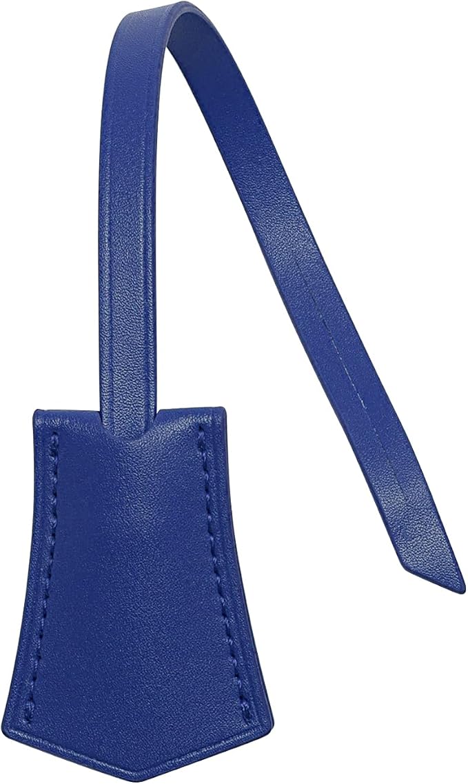 jiesinlov Microfibre Leather Tags for Speedy 25 30 35 Handbag,Luggage or Suitcase Tag (Blue Tag)