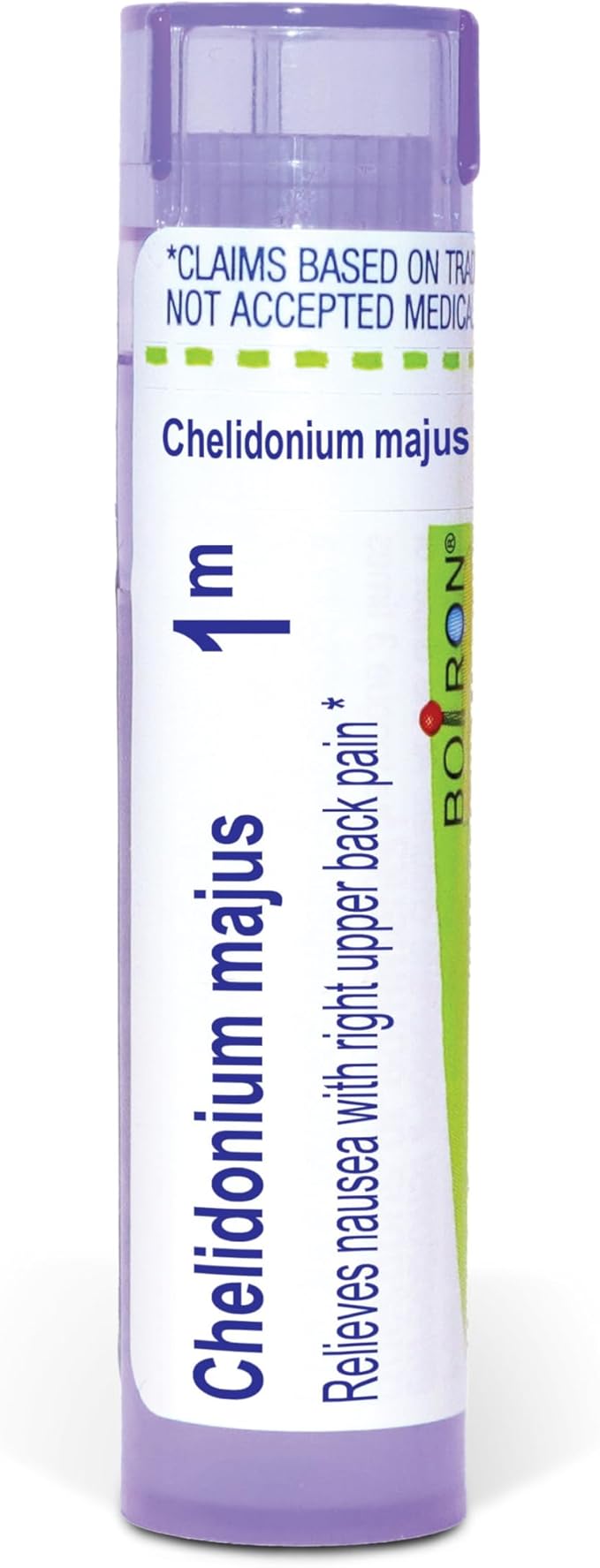Boiron Chelidonium Majus 1M for Nausea with Upper Back Pain - 80 Pellets