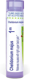 Boiron Chelidonium Majus 1M for Nausea with Upper Back Pain - 80 Pellets