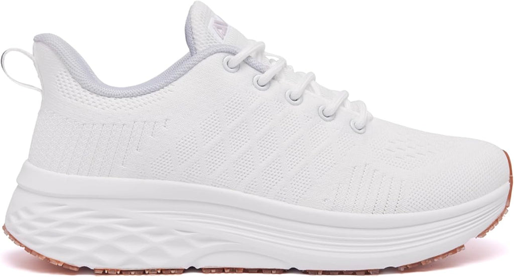 AVW Womens Non Slip Work Shoes Water Resistant Walking Sneakers Food Service Chef Kitchen Shoes