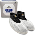 ShuBee Original Disposable, Extra-Large Boot and Shoe Covers, Thicker & Stronger, Durable Protection for Floors - 50 Pairs