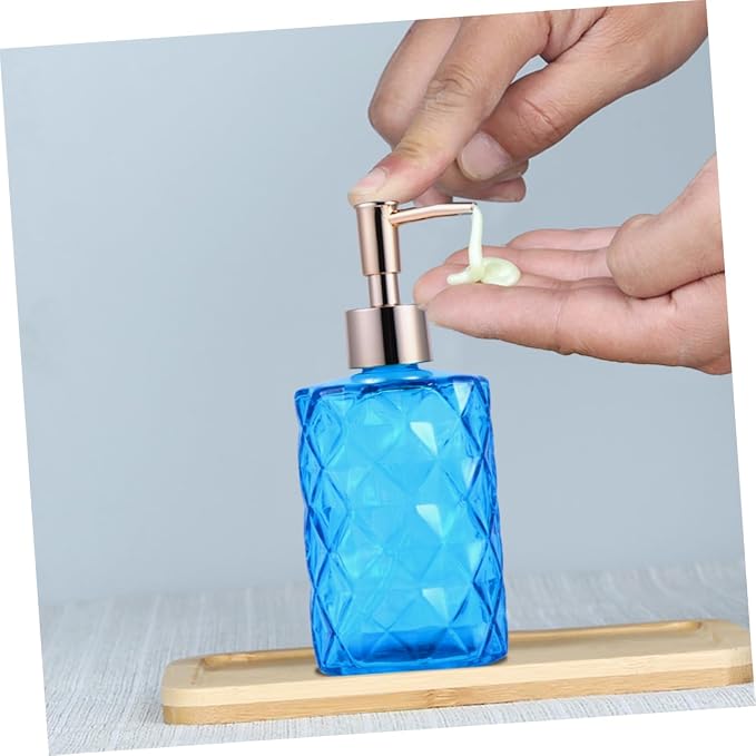 Pump bottle,Hand Soap Container Dispenser Pump Bottles Travel Container Spray Bottle Travel Shampoo Bubble Soap Pump Bottle Dispenser Soap Lotion Dispensers Foam Soap Cosmetic Bottle Push Type(Bluex2p