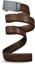 Mission Belt Men's Leather Ratchet Belt, 40mm Metal Collection