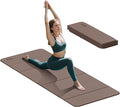Foldable Yoga Excercise Mat 71"L x 24"W, Odourless Light Weight POE Mat For Home Fitness and Gym Workouts, 1/4 inch Non-slip design for All Types of Yoga Pilates