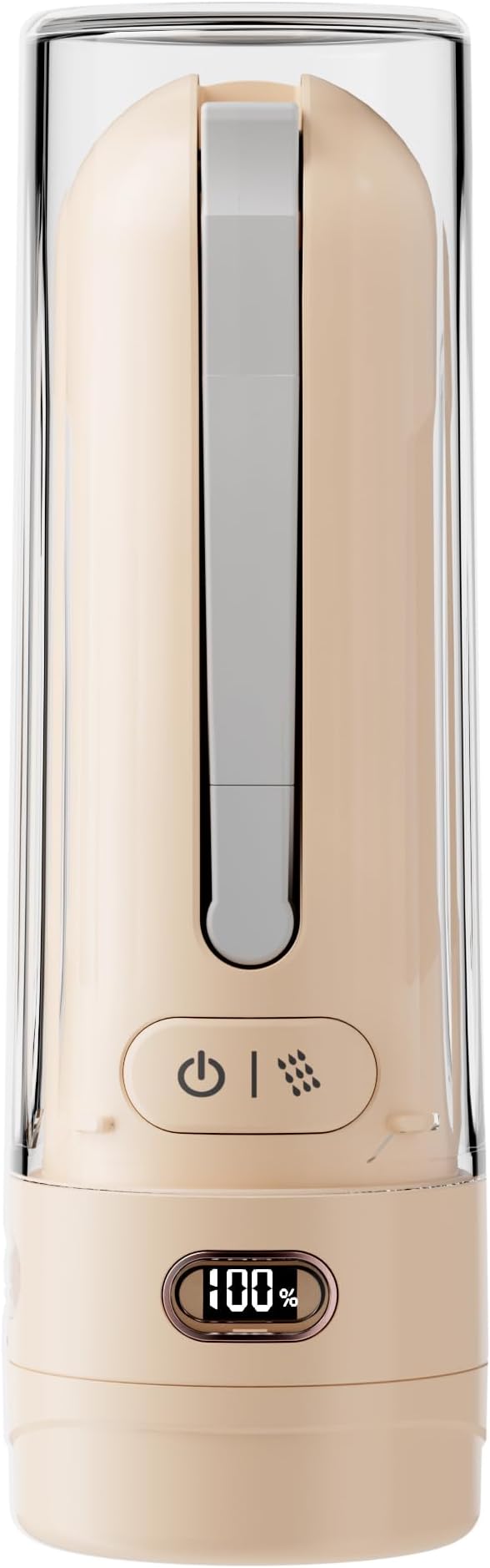 Electric Portable Bidet for Postpartum & Women, Whisper-Quiet Handheld Sprayer with 3 Pressure Modes, 1600mAh USB-C Rechargeable, IPX7 Waterproof (Light Orange)