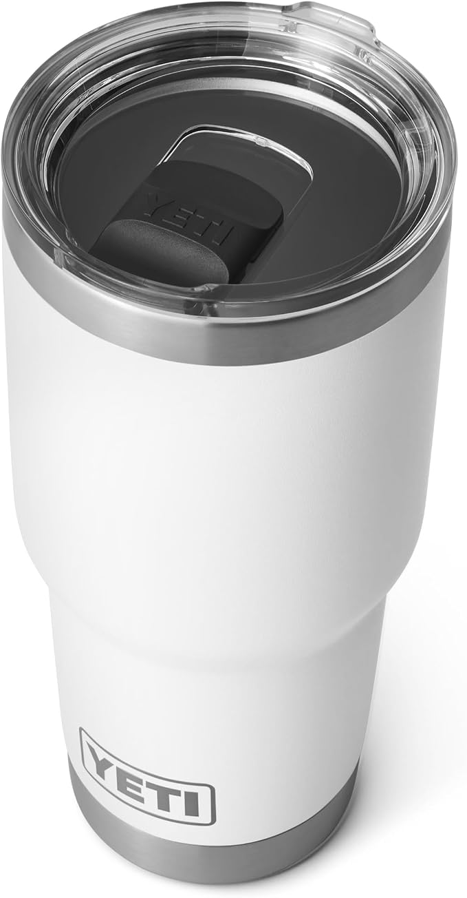 YETI Rambler 30oz with MagSlider Lid, White