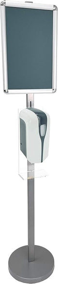 FixtureDisplays Hand Sanitizer Stand Portable Stand with Volume Adjustable Dispenser Cleaner Automatic Hand Free 10050NEW+15226