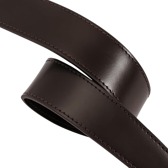 jiesinlov Vachetta Leather Straps Replacement Bag Shoulder Strap for Neverful Tote Handbag(W1.5in,L35.4in-Coffee)