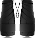Windproof Mini Travel Folding Umbrella - UPF 50+ Sun & Rain Protection, Small Compact Lightweight Design Fits in Pocket or Bag, Eco-Friendly Fabric Wallet Umbrella for Commuter, Men Women Boys Girls