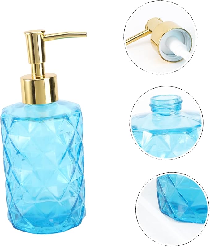 Pump bottle,Hand Soap Container Dispenser Pump Bottles Travel Container Spray Bottle Travel Shampoo Bubble Soap Pump Bottle Dispenser Soap Lotion Dispensers Foam Soap Cosmetic Bottle Push Type(Green)