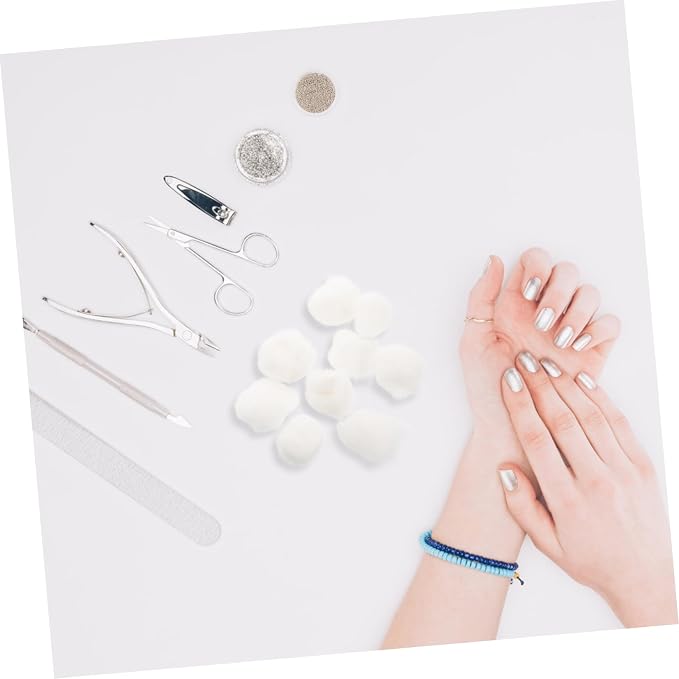 LIFKOME Pure Cotton Balls for Makeup Removal 500g Soft Absorbent Organic Cotton for Nail Care and Cosmetic Use for Gel Polish Removal and Hygiene