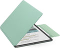 MoKo Magnetic Case for All-New 11" Kindle Scribe 2025(3rd Generation) & Kindle Scribe Colorsoft 2025(1st Generation) - Slim Folio Premium PU Leather Cover with Pen Clasp & Auto Sleep Wake, Agave Green