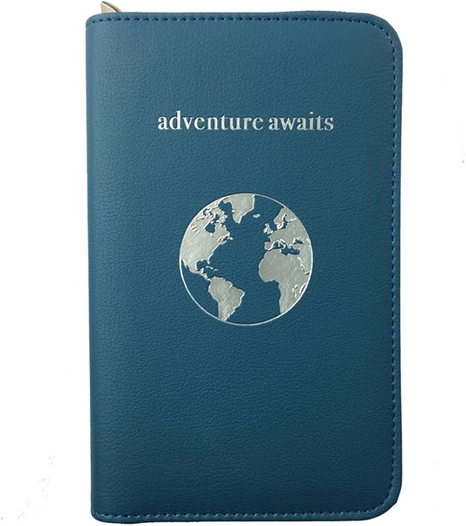 Phone Charging Passport Holder - Travel Wallet with Removable Power Bank holds money, cards, phone, travel docs- RFID Blocking - Compatible with All Phones - Travel Accessories