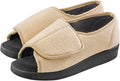 Silverts Women’s Adaptive Clothing Open Toe Shoes, Adjustable Wide Fit Sandals for Elderly, Nursing Home & Assisted Dressing