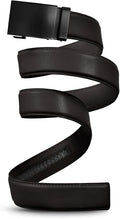 Mission Belt Men's Leather Ratchet Belt, 40mm Metal Collection