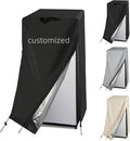 Customized Size Refrigerator Cover, Customized Cover Waterproof for Protecting Upright Freezers/Beverage Refrigerator/Large Cold Rooms