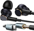 Wired Earphones Immersive Bass Noise Cancellation call,Four units In-Ear Headphones Wired Earbuds with Microphone noise-canceling,subwoofer and clear DAC decoded sound Universal USB C 3.5mm plug