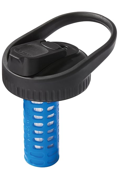 Platypus DayCap Water Bottle Filter Cap for Wide Mouth HydroFlask, Nalgene, and Yeti Water Bottles