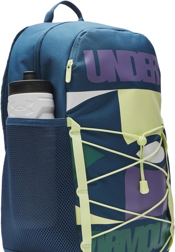 Under Armour Unisex Hustle Sport 6.0 Backpack, (498) Wham Blue/Wham Blue/Fade Green, One Size Fits Most