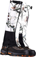 Hiking Gaiters, Outdoor High Gaiters, Ice Climbing and Skiing Gaiters, Snake Protection for Men and Women for Mountain Snow Hiking Skiing Walking Climbing Gardening
