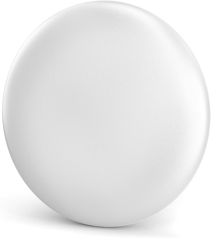 Smart Tracker Tags –Bluetooth Item Finder for iOS & Android | Works with Apple Find My & Android Find My Device, Luggage Tracker for Keys, Wallet, Backpack & Suitcase, Anti-Lost Tag (1, White)