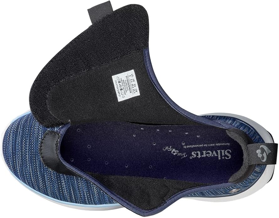 Silverts Women’s Adaptive Clothing Comfort Shoes, Easy Closure Adjustable Wide Fit Footwear for Elderly, Nursing Home