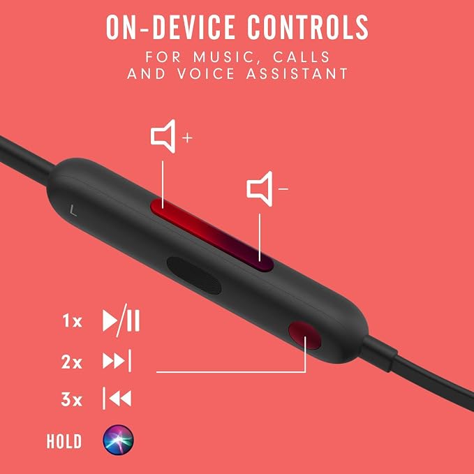 Beats Flex with Apple 20W USB-C Power Adapter - Black