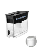 Waterdrop WFD-02L Water Filter Dispenser, Fluoride Reduction, 35-Cup with 1 Filter, 150-Gallon Long-Life, Large Capacity, Reduces Chlorine, PFOA/PFOS and More, BPA Free, Black