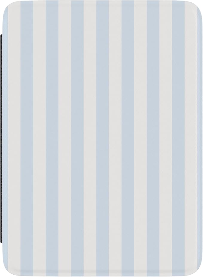 Casely Kindle Case | Blue Stripes | Sunday Best | Compatible with 7” Kindle Colorsoft and 7” Kindle Paperwhite (12th Gen 2024 Models)