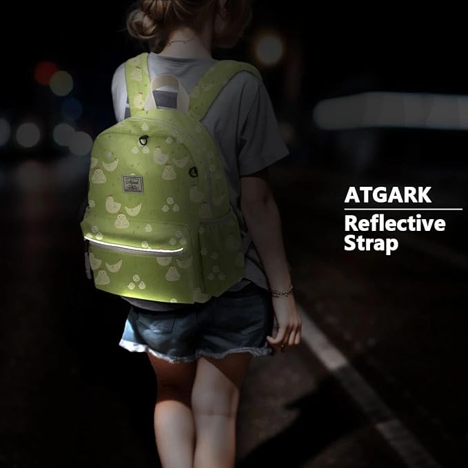 atgark Corduroy Toddler Backpack for Girls 2-5: Preschool Backpack for Girls