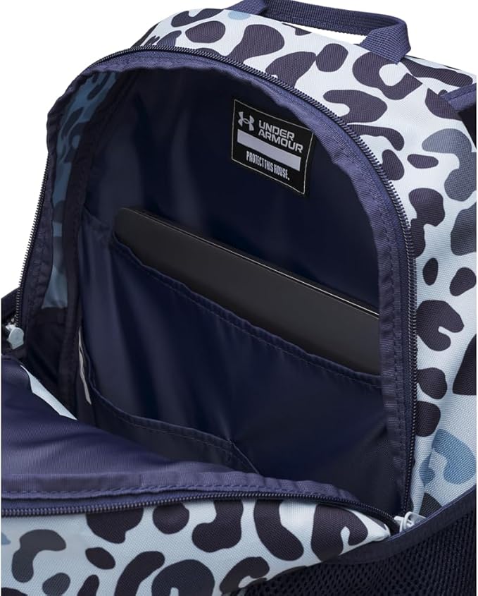 Under Armour Unisex Hustle Sport 6.0 Backpack, (453) Blue Calm/Washed Navy/White, One Size Fits Most