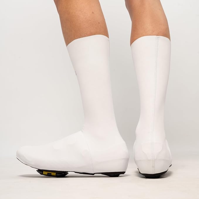 Aquasokz Hi Waterproof Cycling Oversocks – Long-Cut UCI Legal Aero Fit Shoe Covers with Kevlar Toe Protection & Silicone Grip