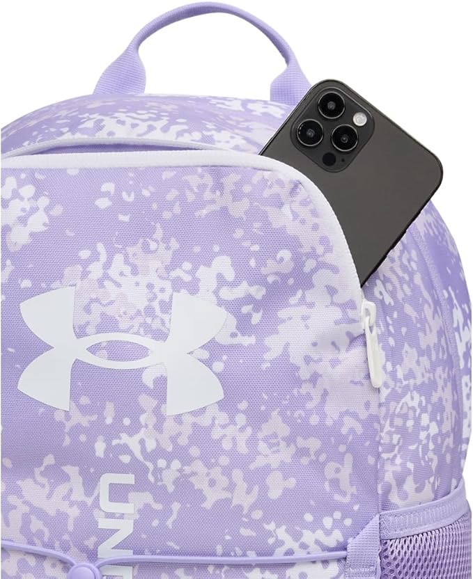 Under Armour Unisex Hustle Sport 6.0 Backpack, (539) Transparent/Transparent/White, One Size Fits Most