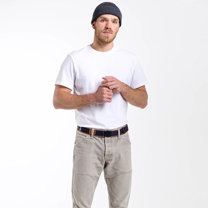 Arcade Belts A2 Unisex Adventure Belt: Heavy Duty Stretch, Metal Free Buckle
