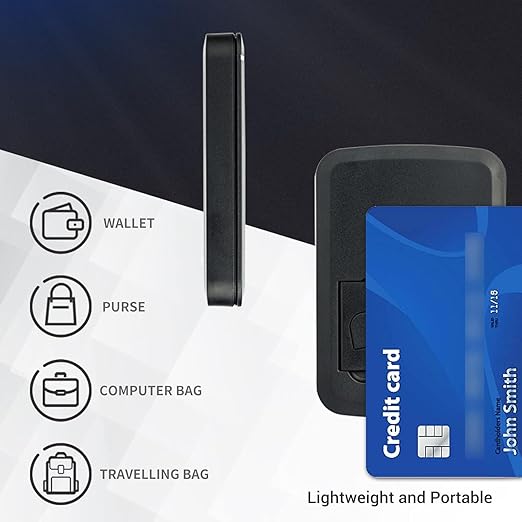 Multi-Functional Compact Cable Card with 22" USB-C Cable & USB-A/Micro-USB/Light/OTG USB Adapter Kit Cable Convertor Storage Box for Traveling Phone Pad Charging PC Computer Data Transfer