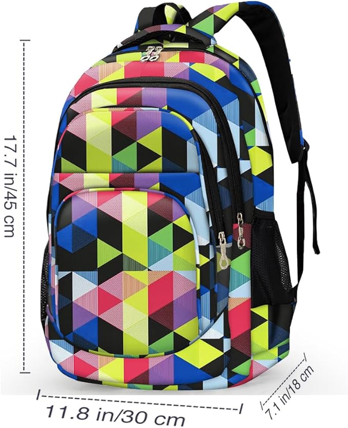 rickyh style Stylish Backpack: Multi-functional and Lightweight Bag for Travel, School, and Outdoor Activities