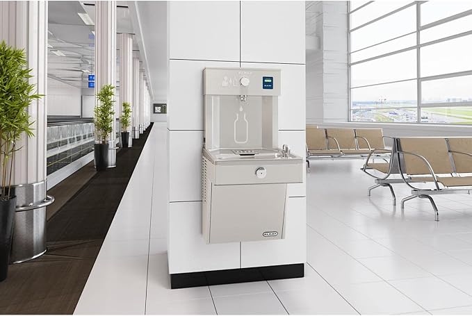 Elkay ezH2O Bottle Filling Station & Single Cooler, Non-Filtered Non-Refrigerated Stainless